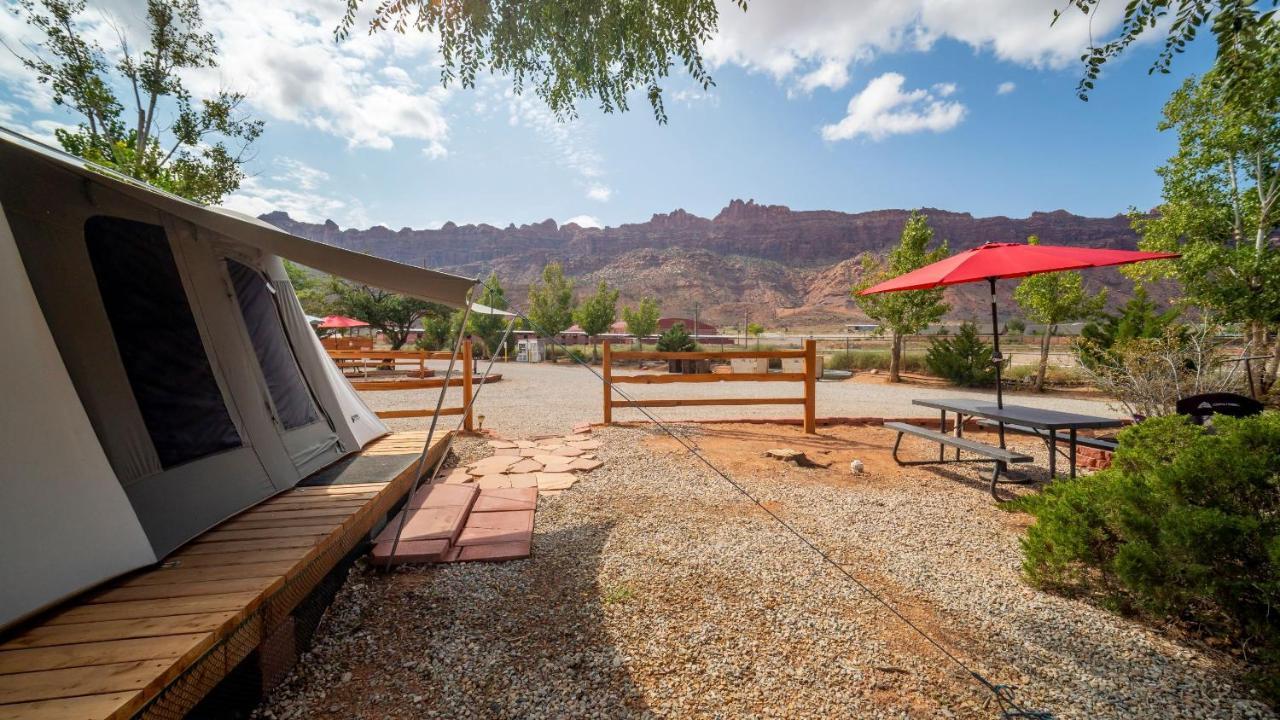 Funstays Glamping Setup Tent In Rv Park #1 Ok-T1 Moab Zewnętrze zdjęcie